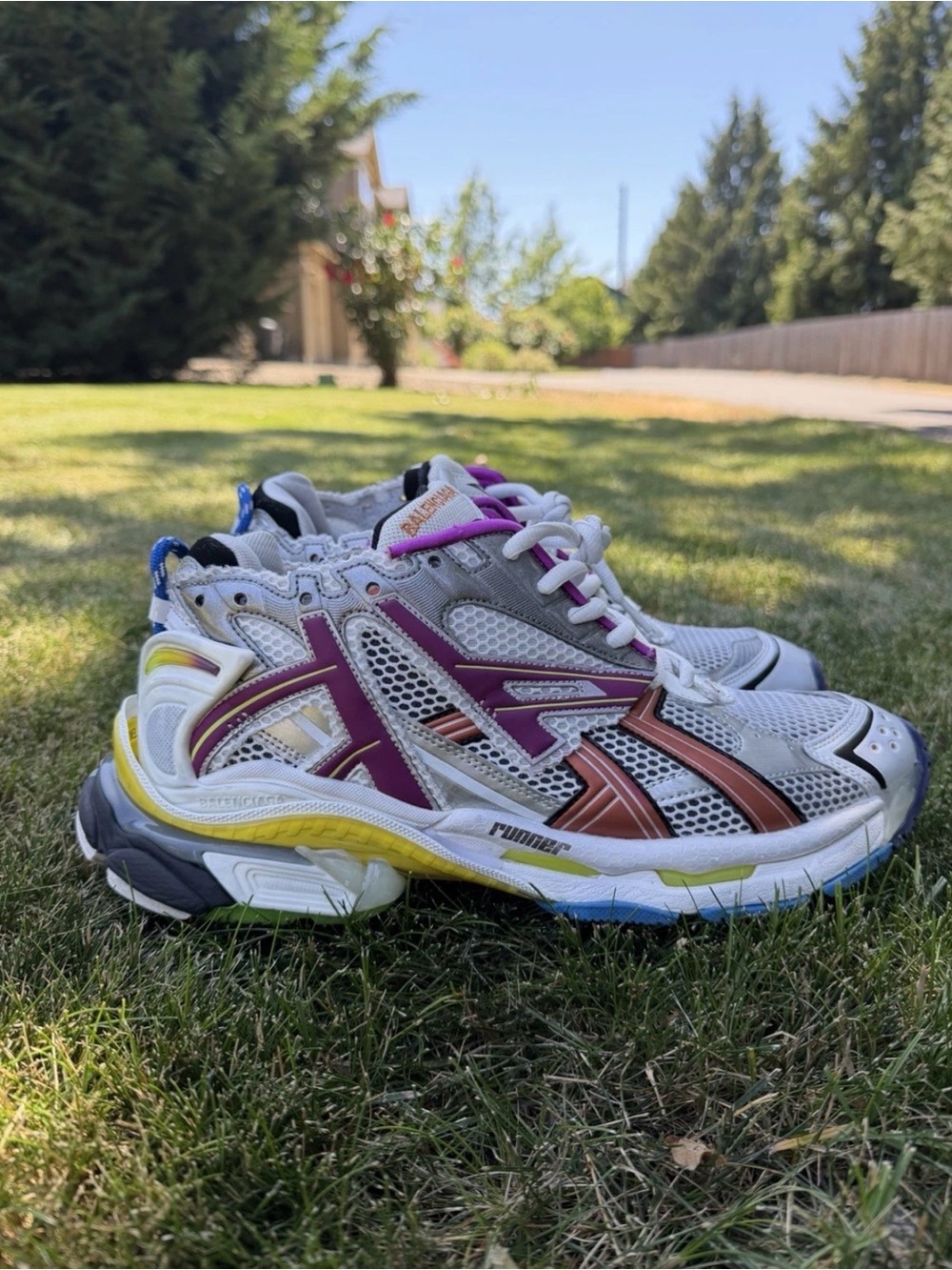 Balenciaga Runner Sneaker Multicolor - Clean Size 46 / 13 US